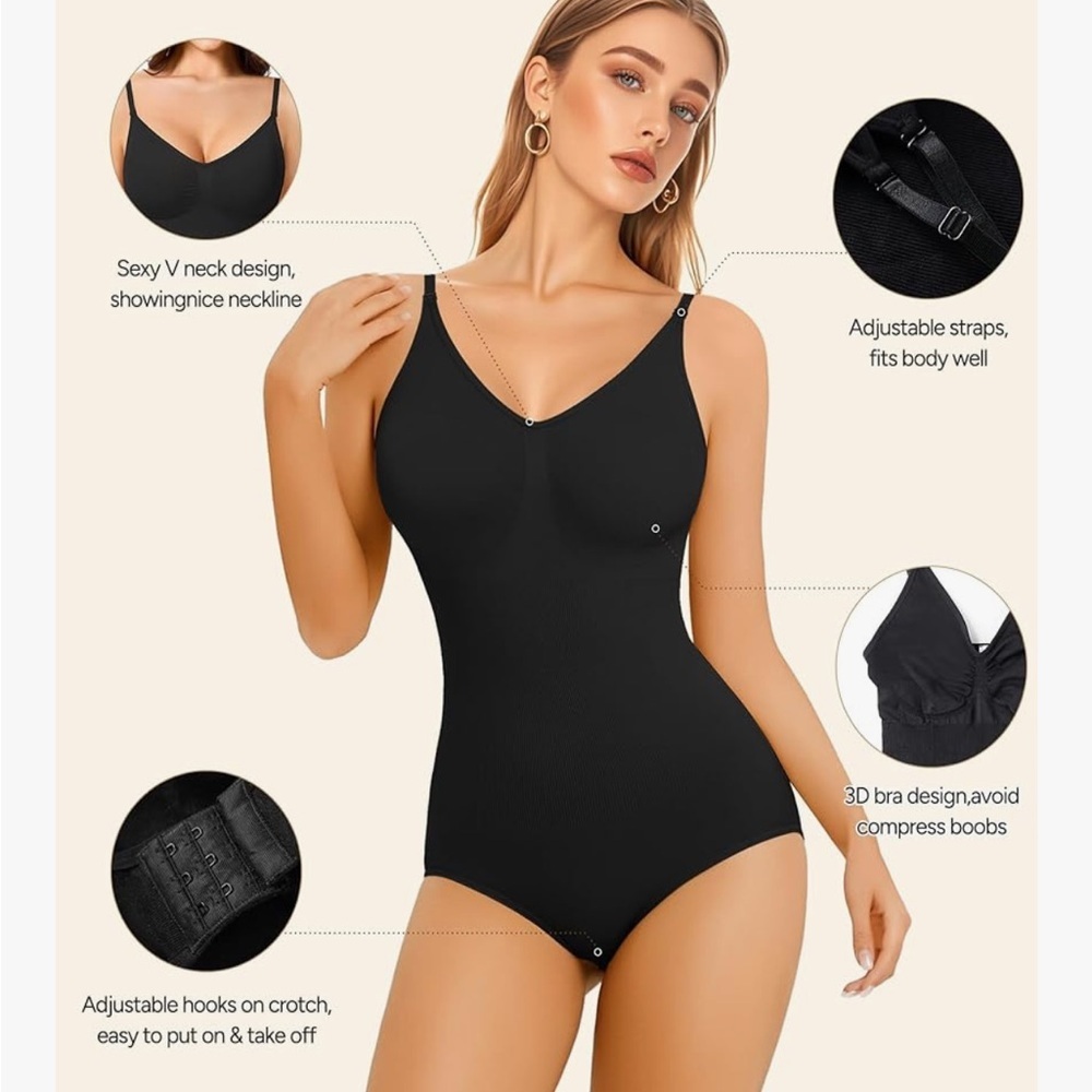 Waist Shaping Bodysuit sz M NEW